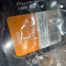 Shock Doctor Impact Compression Short W/Carbon large Cup waist large 34 -36