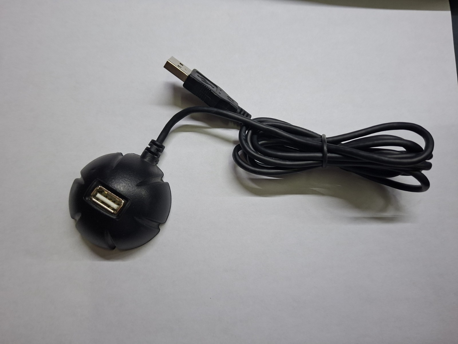 Prolunga Cavo USB 2.0 da 1,5 mt con Base Magnetica Calamitata - Prolungatore PC