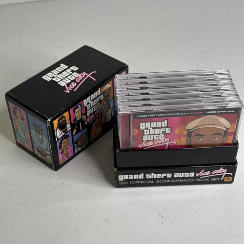 Grand Theft Auto: Vice City 2002 Official Soundtrack Box Set - Complete