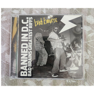 Bad Brains Banned in D.C. Greatest Riffs Enhanced CD Punk Rock 2003 Caroline