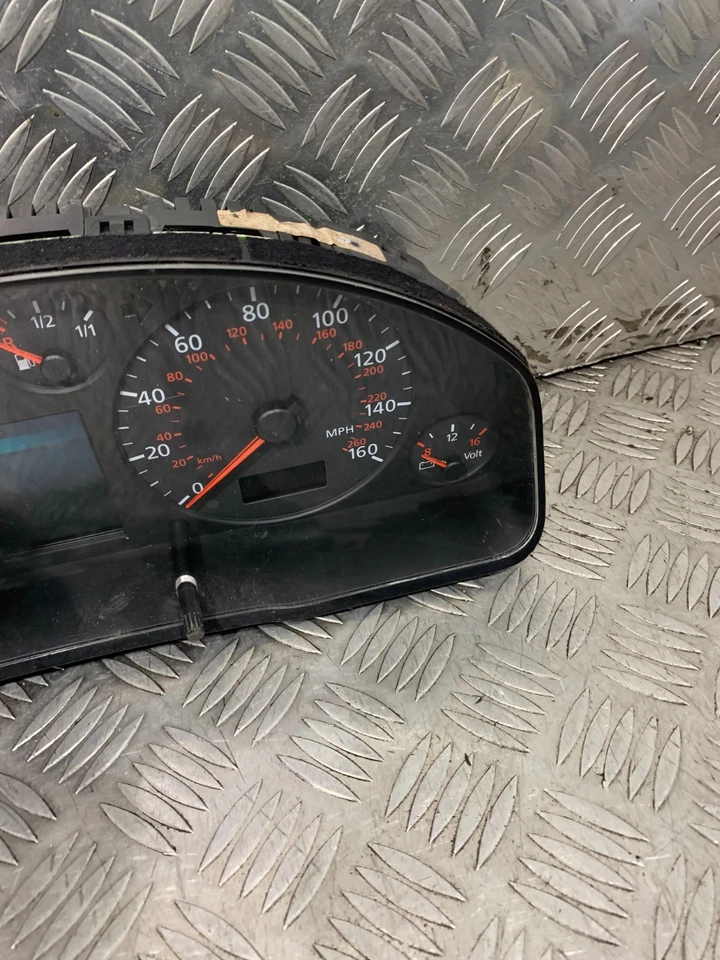 2000 AUDI S4 B5 SPEEDOMETER INSTRUMENT CLUSTER 8D0920980 #2 - Image 2 of 4