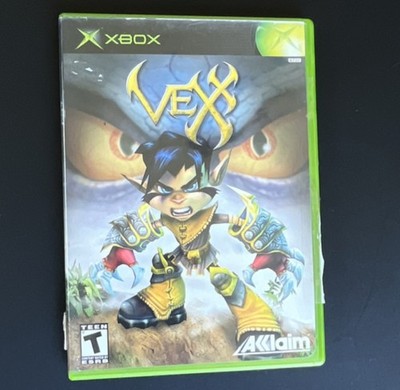 Vexx Xbox 2003 with Case, Disc