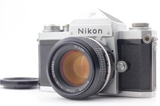  Exc 5 Nikon F Eye Level Silver 35mm SLR Film Camera Non Ai 50/F1.4 From JAPAN