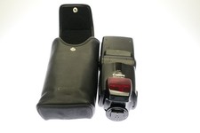 Canon 580EX Speedlite hot-shoe flash unit with case and tripod stand