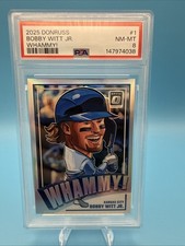 Bobby Witt Jr. PSA 8 2025 ottica ultra rara custodia SSP Hit WHAMMY KC Royals