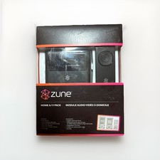 Microsoft Zune Home AV Pack Remote Power AC Adapter Sync Charger Dock H7A-00001.