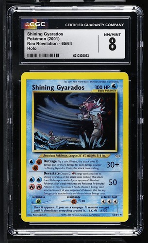 Shining Gyarados (Unlimited) graded CGC 8 for sale on eBay