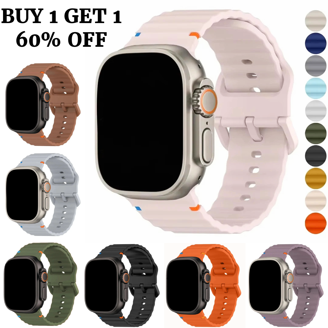 Silicone Band Strap for Apple Watch 10 9 8 7 6 SE Ultra iWatch 41/44/45/46/49mm
