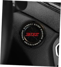 Rotary Push Start Button Cover, Car Engine Push to Start Accessories, 392
