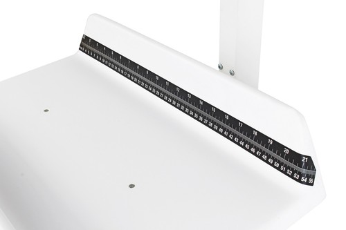 Báscula digital para bebé Detecto 8435 con cinta métrica 130 lb x 0,1 lb, RS232 - Imagen 2 de 3