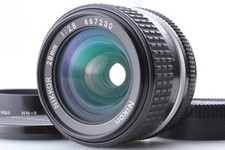  MINT w/ Hood Nikon Ai-s Ais Nikkor 28mm F/2.8 MF Wide Angle Lens From JAPAN