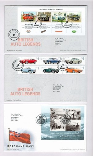 GB QEII 2013 First Day Covers x 7. - Picture 4 of 4
