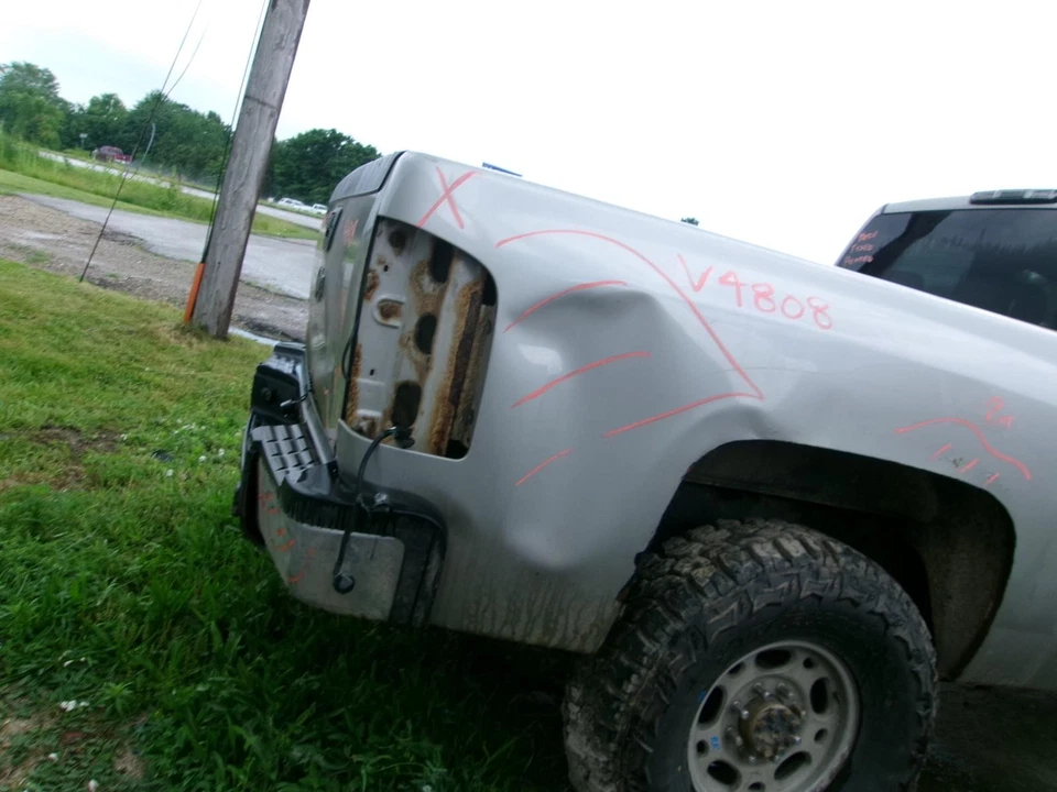 Used Rear Left Door Glass Rear fits: 2008 Chevrolet Silverado 2500 pickup Extend Foto 4 de 4