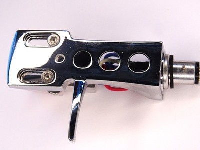 Stanton Headshell Chrome Plate MM Cartridge / Stylus STR8 90,STR8 60,ST100,ST150