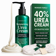 Urea 40 Cream for Feet Maximum Strength with Reusable Socks Intensive Foot Re