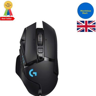 Logitech HERO 502 LIGHTSPEED Kabellose Gaming-Maus - Leicht, RGB & Präzise