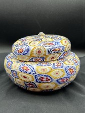 FRATELLI TOSO - Murano Glass Millefiori Lidded Box - Italy - Early 20th Century