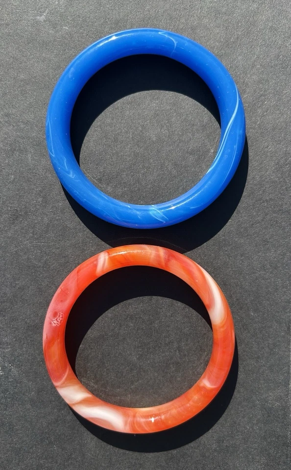 Brazalete Brazalete Jade - Lote de 2 - Naranja Y Azul - Usado Foto 4 de 4