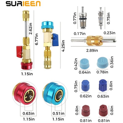 #ad High Low Pressure Valve Core Removal Kit $55.49