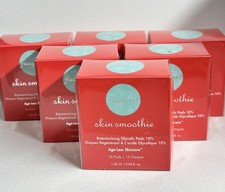 6x Freeze 24-7 Skin Smoothie 96 Retexturizing Glycolic Pads 0.04 fl.oz NWB