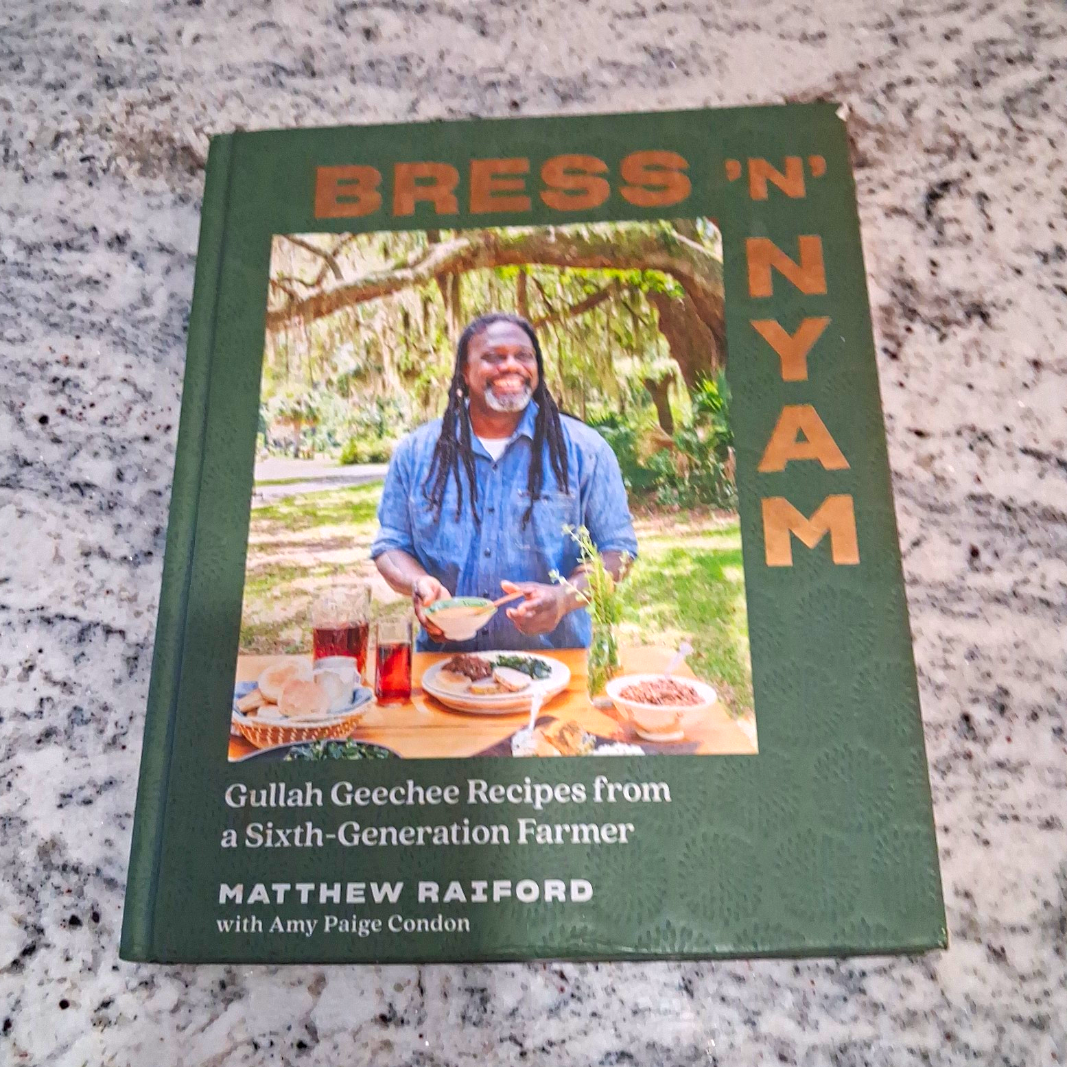 Bress 'n' Nyam Hardcover Cookbook Signed/Inscribed Matthew Raiford