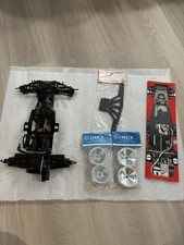 Kyosho Ultima Slider Vintage Bronze Chassis Andys Bumper Chrome Wheels Kyosho Ultima Slider Vintage Bronze Chassis Andys Bumper Chrome Wheels