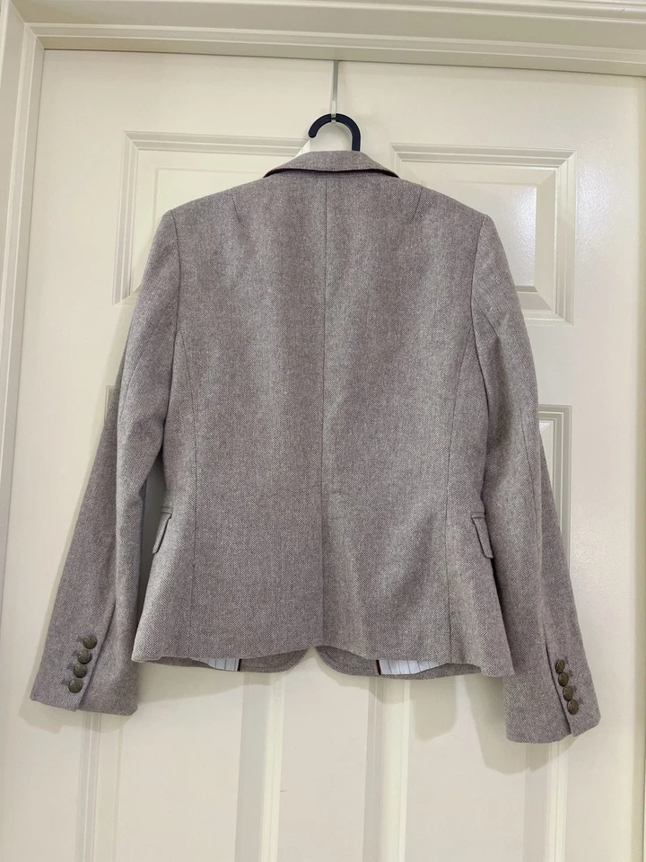 blazer banana republic mujer mezcla lana talla 2p Foto 2 de 4
