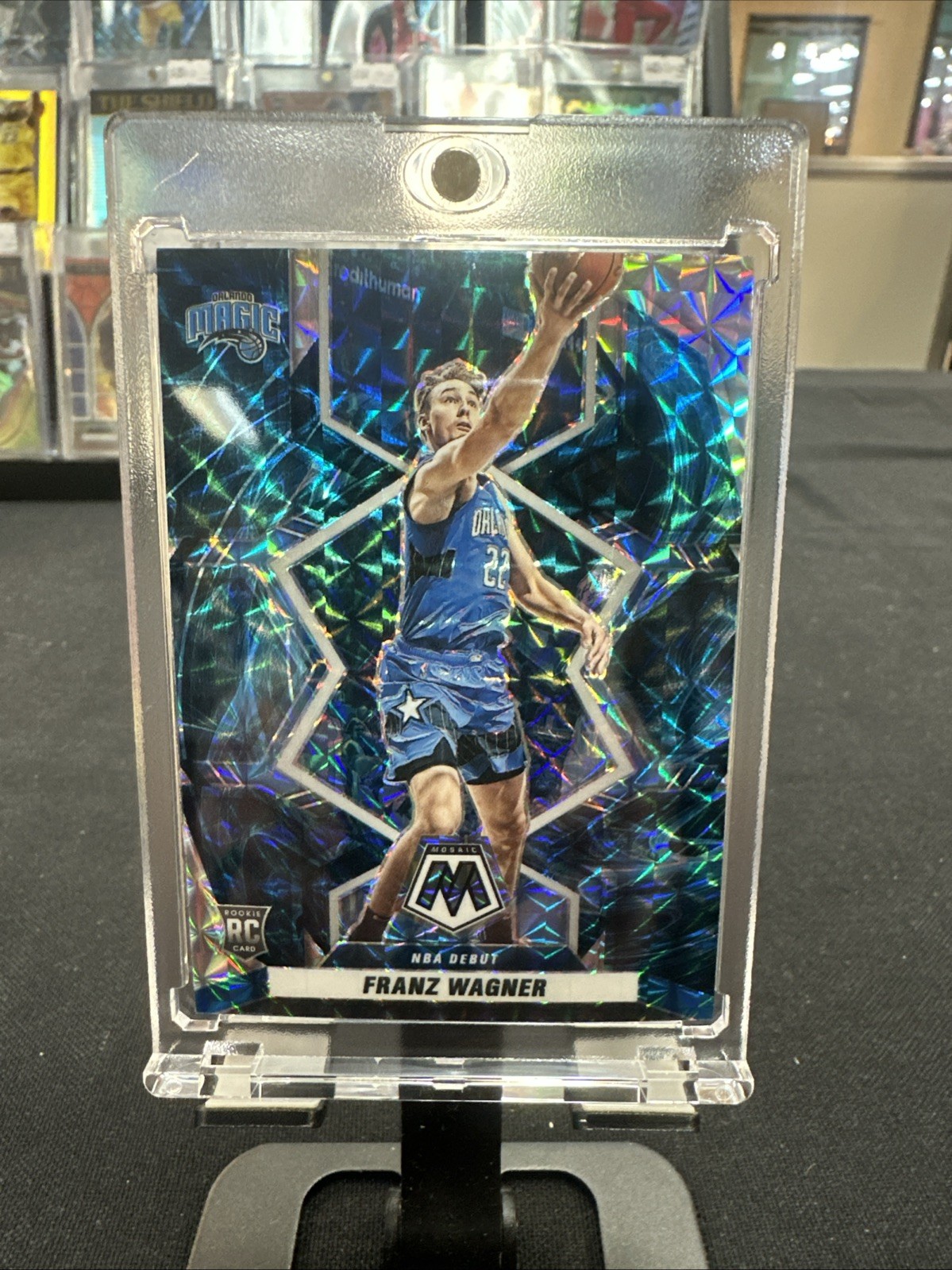2021-22 Panini Mosaic - NBA Debut Franz Wagner #267 Genesis Mosaic Prizm (RC)