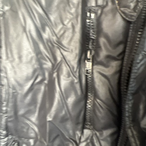 Vintage 80s Cat Diesel Power mvp Bomber Jacket Size Medium Black Vintage - Bild 7 von 8