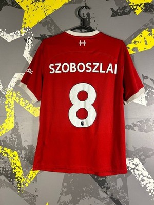 ソボスライ ユニフォーム 23-24シーズンリヴァプール Szoboszlai #8 レプリカ 半袖 サード ユニフォーム 23/24 リバプール NIKE ウェア