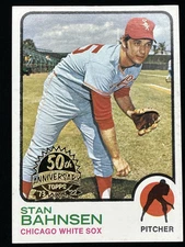 2022 STAN BAHNSEN TOPPS HERITAGE 1973 50TH ANNIVERSARY BUYBACK #20 *517