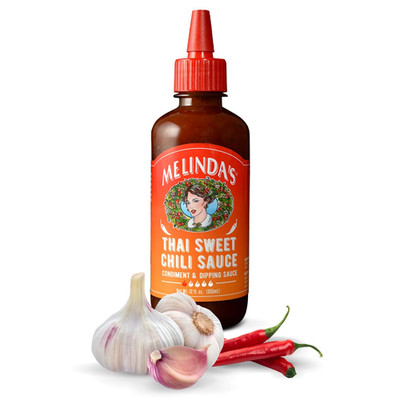 Melinda S Thai Sweet Chili - Sweet and Mild Asian Chili Sauce Made with Whole 