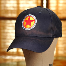 Vintage American Humane  Red Star  Ball Cap   Rare Logo Hat   Worn  Authentic