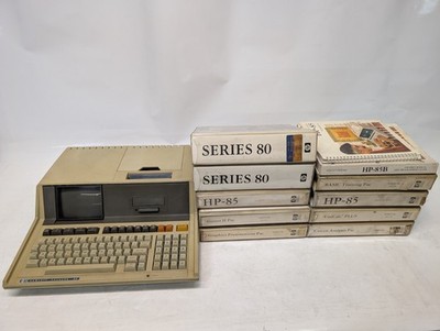 Vintage 1980 Hewlett-Packard HP85A Collectable Desktop Computer System & Manuals