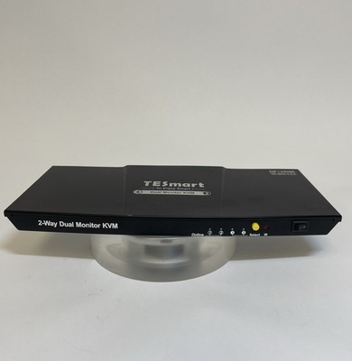 TESMART MDK0402A1U 2-WAY DUAL MONITOR KVM