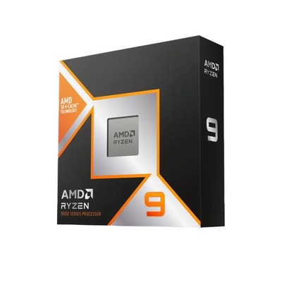 AMD Ryzen 9 9950X3D Sockel AM5 16 Core Zen 5 Radeon Grafikprozessor - Schwarz