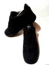 NIKE x STUSSY AIR FORCE 1 HEMP - TRIPLE BLACK ( CZ9084-001 ) - UK 10.5 - OG BOX