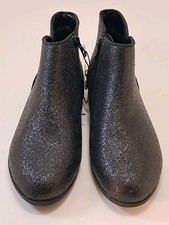 Cat  Jack Bree Girls' Glitter Side Zipper Boots