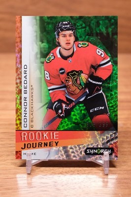 2023-24 UD Synergy Rookie Journey - Home Green /399 #RJ-12 Connor Bedard