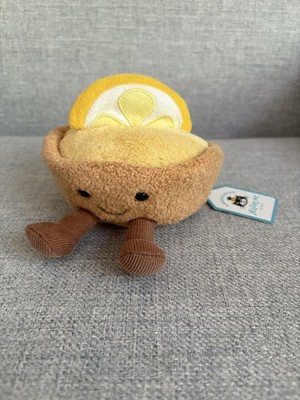 Jellycat Amuseables Collette Tarte Au Citron Lemon Tart Plush