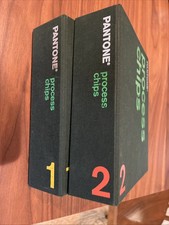Pantone Process Chips Volume 1 and 2- Match SWOP Ink Specifications *read