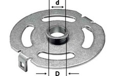 Bague de copiage FESTOOL KR-D 17,0/OF 1400 - Pour OF 1400 / VS 600 - 492181
