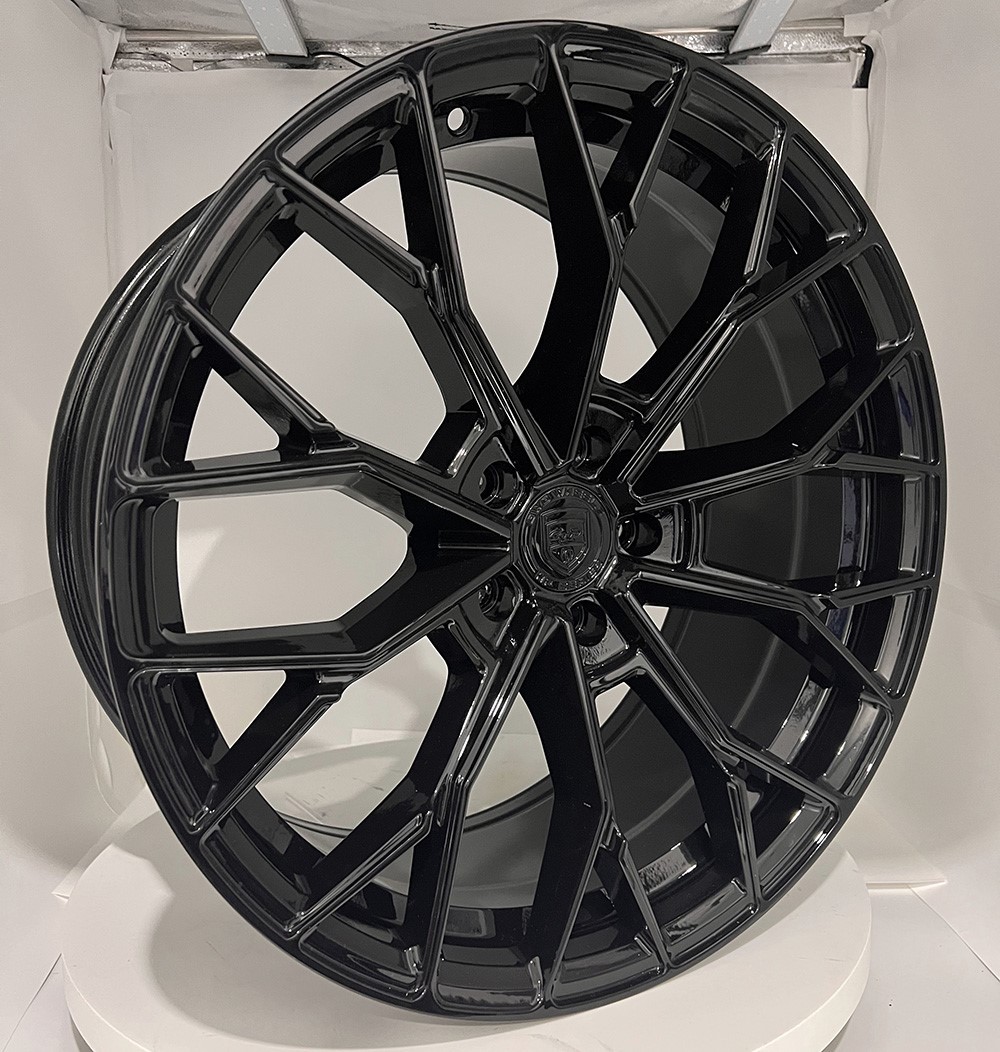 4 HP3 20 inch STAGG Gloss Black Rims fits MASERATI GRANTURISMO S 2008 - 2013