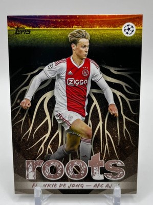 2025-26 Topps UEFA Club Competitions Frankie De Jong Roots #RT-7
