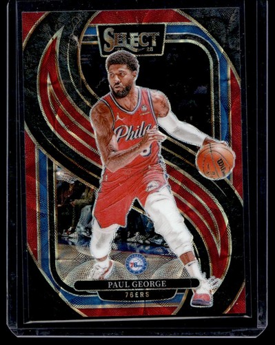2024-25 Panini Select Paul George /249 #159 Red Scope