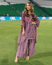 New Designer Party Wear Look Top-Plazzo and Dupatta