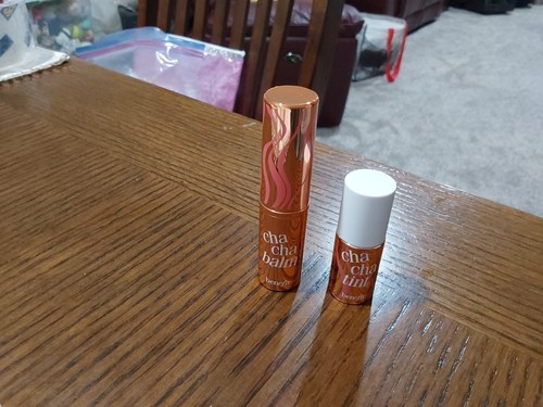 LOT/2 BENEFIT CHA CHA BALM (FL SZ) CHA CHA TINT (MINI) NEW FREE SHIP! - Picture 1 of 1