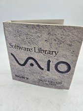 Vintage Sony VAIO Pcv-100/120 Software Library Tons Of Titles All Pictured