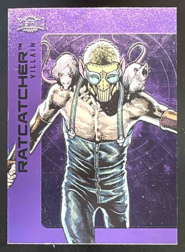 2025 Skybox Non-Sport Metal Universe Batman Ratcatcher Purple FX #124