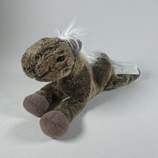 Animal Alley Plush Beanie Horse Pony Brown White 5" Mini Stuffed Animal Toy